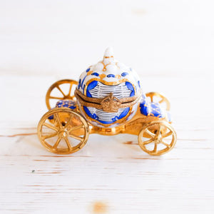 Limoges Cinderella Carriage Trinket Box Trinket Box Limoges 