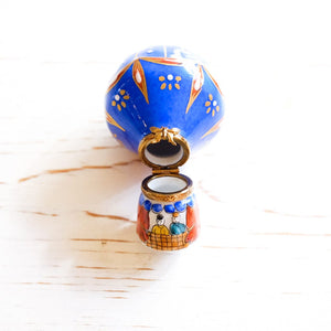 Limoges Balloon Trinket Box Trinket Box Limoges 