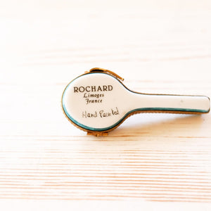 Limoges Tennis Racket Trinket Box Trinket Box Limoges 