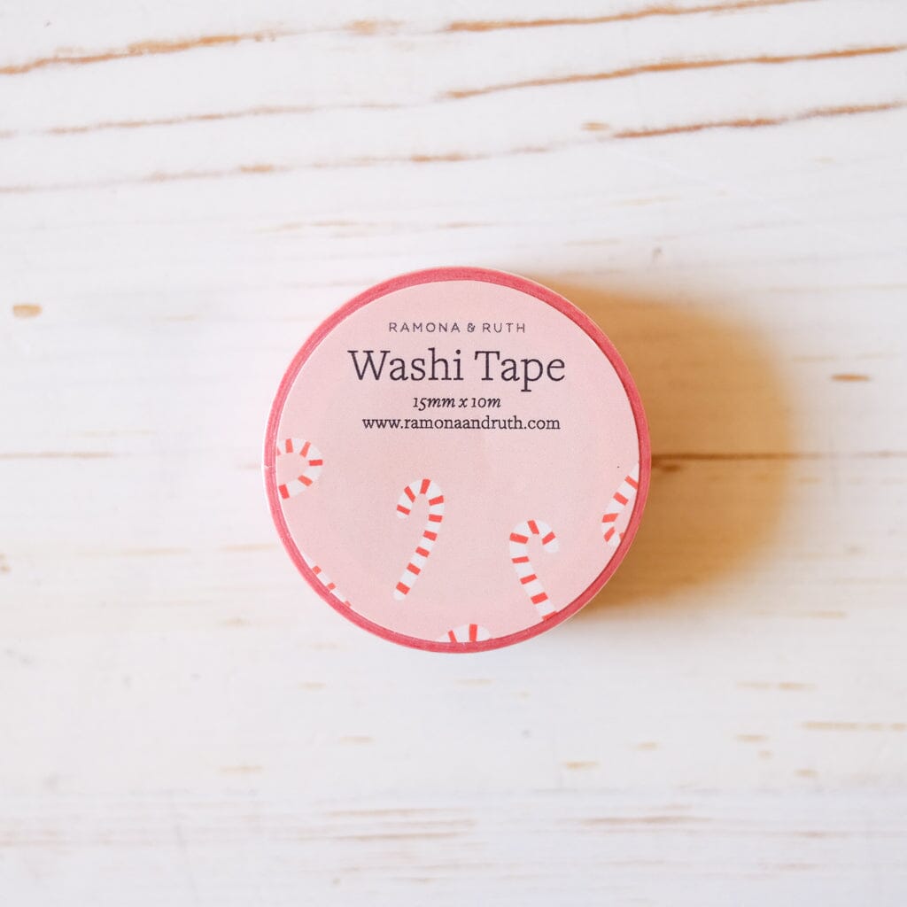 Ramona & Ruth Washi Tape Washi Tape Ramona & Ruth Candy Canes 