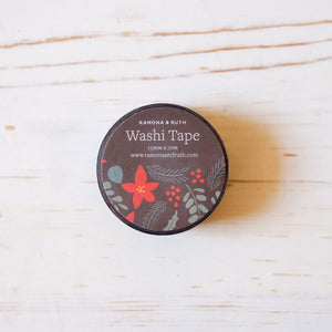 Ramona & Ruth Washi Tape Washi Tape Ramona & Ruth Poinsettia 