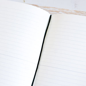 Ornamental Birds Leather Journal