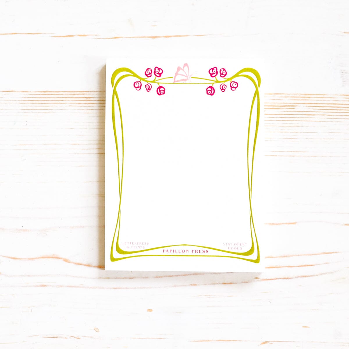 Papillon Notepad Notepad Papillon Press 