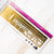 Midori Clip Ruler: Gold Cats Ruler Papillon Press 