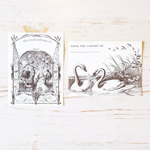 Letterpress Bookplates Book Plate Papillon Press 