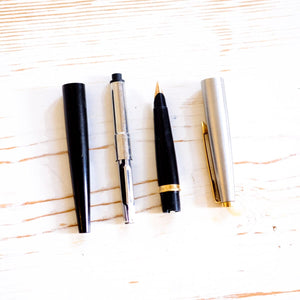 Parker 45 Fountain Pen - Black Fountain Pen Vintage Parker 