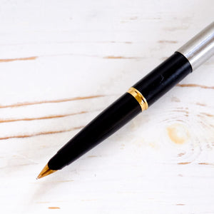 Parker 45 Fountain Pen - Black Fountain Pen Vintage Parker 