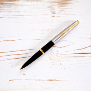 Parker 45 Fountain Pen - Black Fountain Pen Vintage Parker 