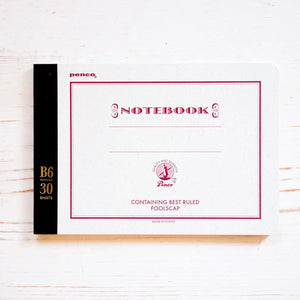 B6 Foolscap Notebook Notebook Penco 