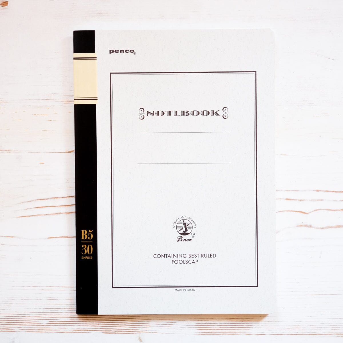 Foolscape Notebook B5 Foolscap Notebook - Papillon Press