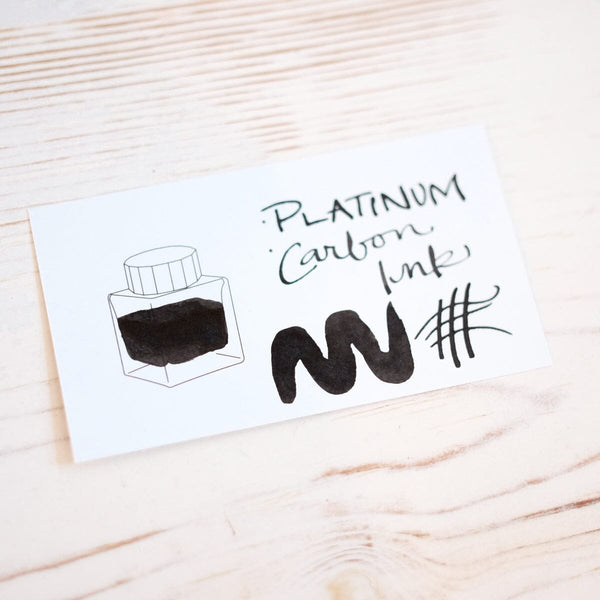Platinum Carbon Ink - Papillon Press