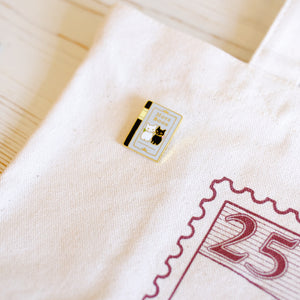Pottering Cat Enamel Pin