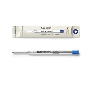 Drehgriffel Nr. 1 - Pen Refill Ballpoint Pen Leuchtturm1917 Blue 1 x Gel .5mm 