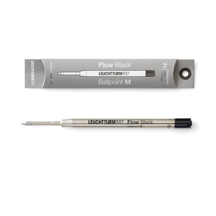 Drehgriffel Nr. 1 - Pen Refill Ballpoint Pen Leuchtturm1917 Black 2 x Ballpoint M 