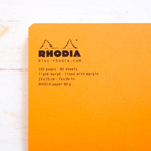 Rhodia Composition Book Notebook Rhodia Orange 