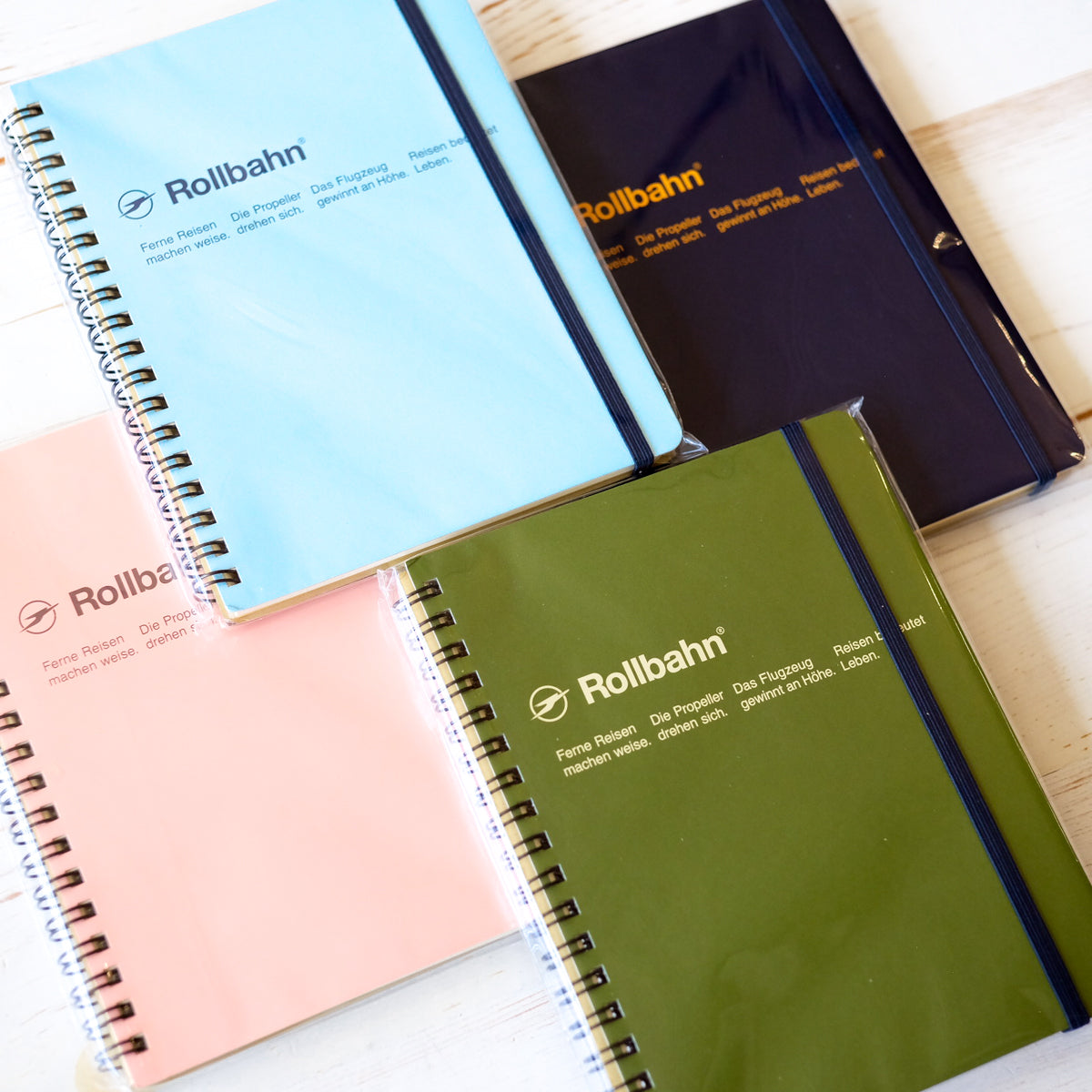 Delfonics Rollbahn Spiral Notebook - Large