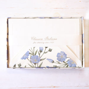 Blue Flower Notecards Note Card Rossi 1931 