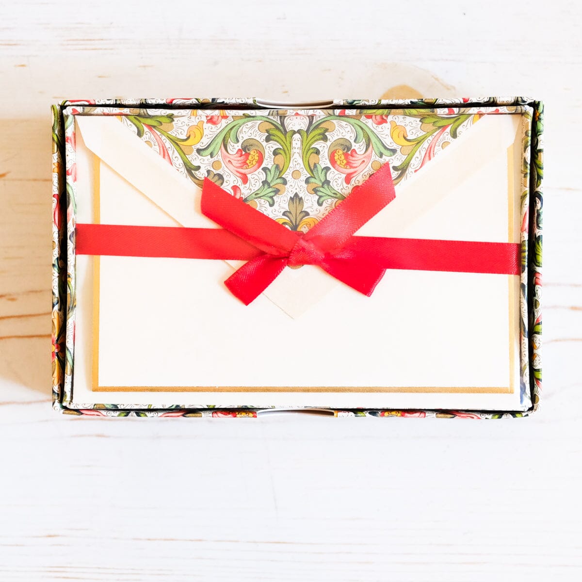 Gold Border Notecard Note Card Rossi 1931 