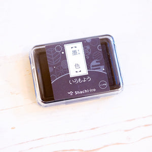 Shachihata Iromoyo Ink Pad Ink Pad Shachihata Black 