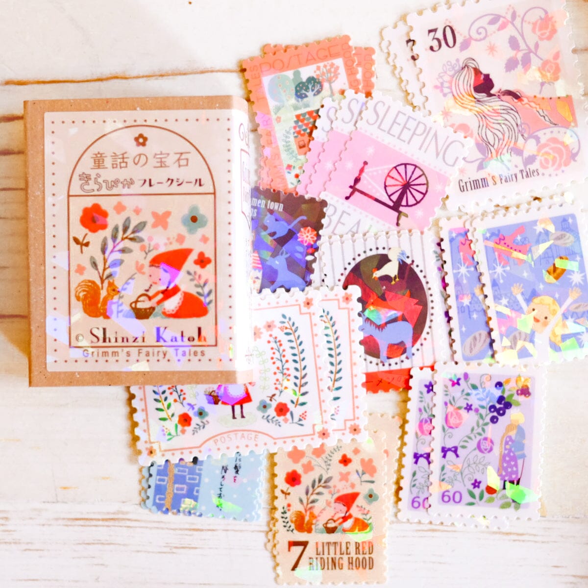 Shinzi Katoh Matchbox Stamp Stickers Sticker SEAL-DO - Japanese stationery in STL