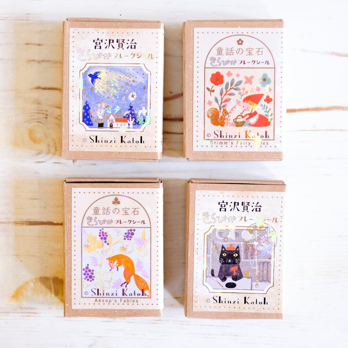 Shinzi Katoh Matchbox Stamp Stickers Sticker SEAL-DO - Japanese stationery in STL