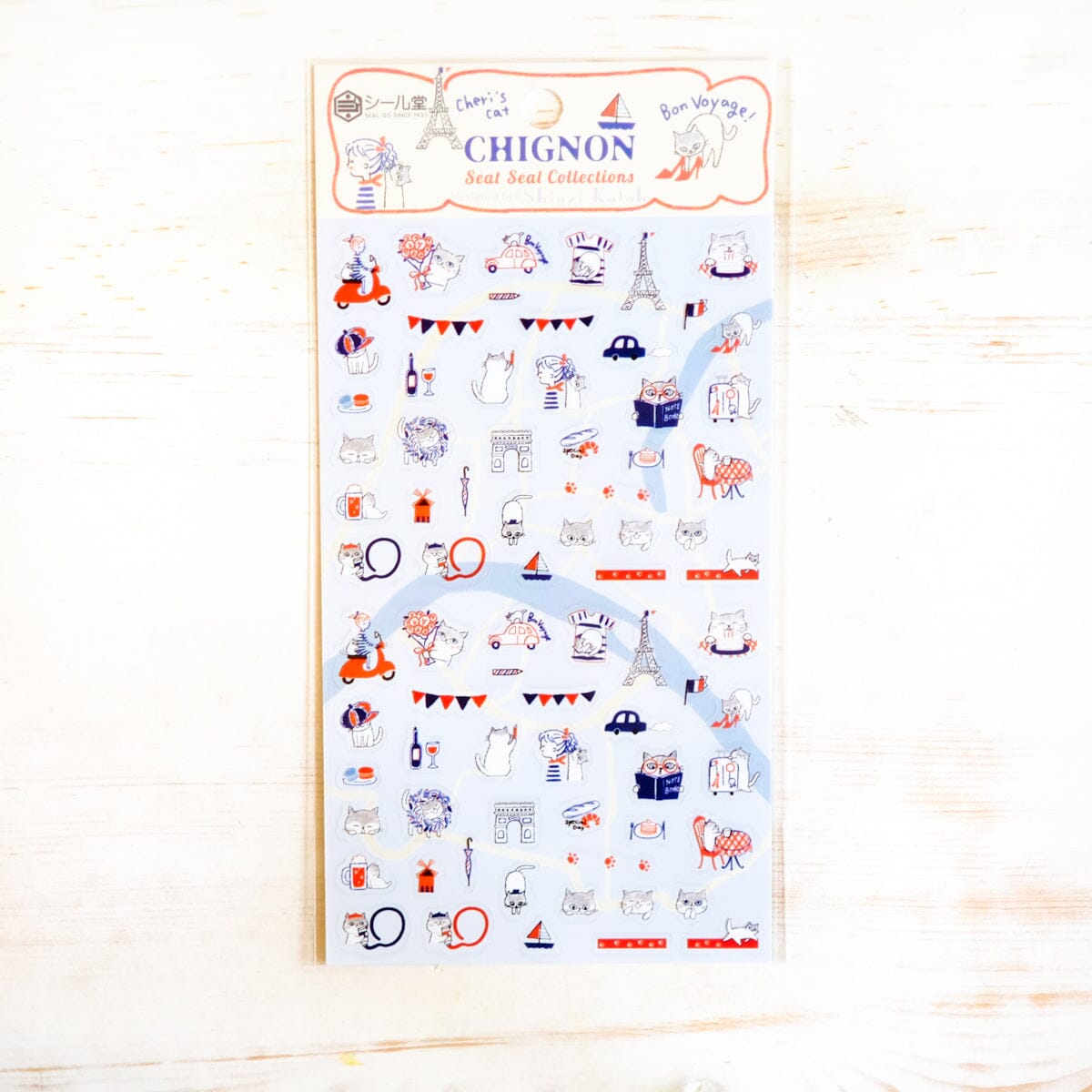 Shinzi Katoh Sticker Sheet Sticker SEAL-DO 