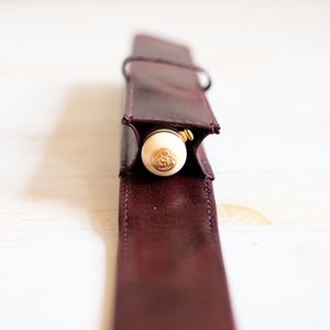 Leather Pen Case: 1 Pen