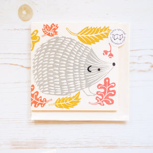 Special Card A Prickle of Hedgehogs Greeting Card Cambridge Imprint 
