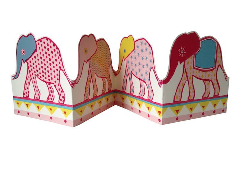 Special Card Carnival of the Elephants Greeting Card Cambridge Imprint 