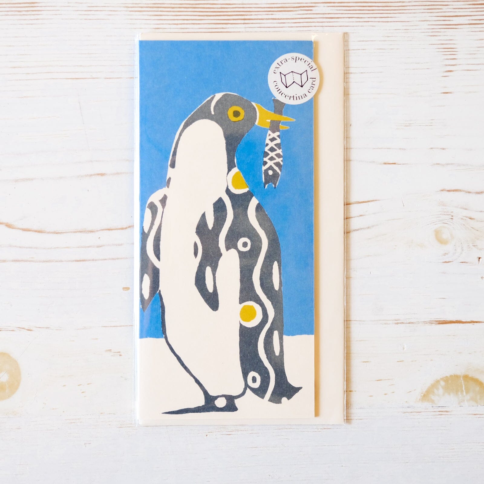 Special Card Penguins In Kimonos Greeting Card Cambridge Imprint 