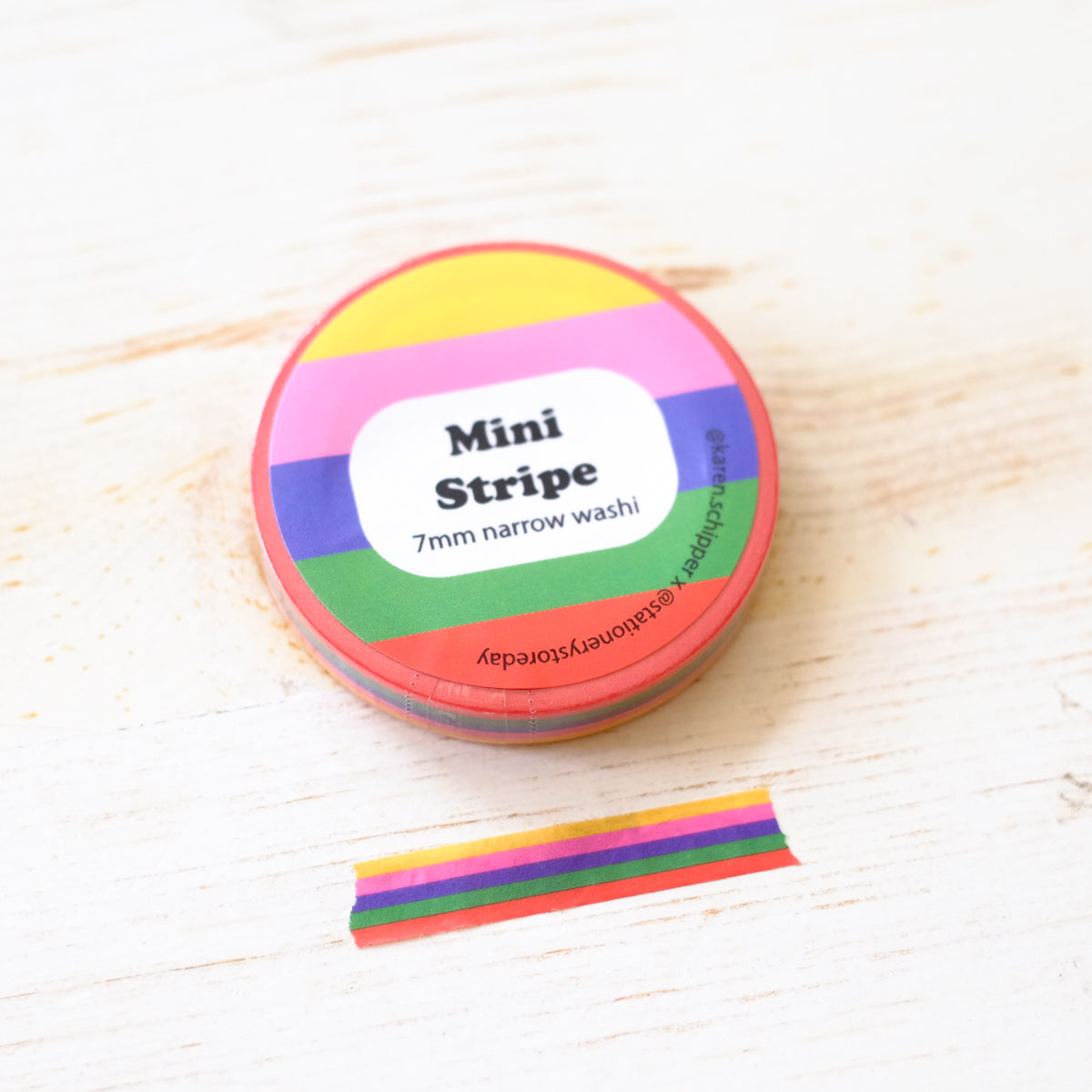 Stripes Narrow Washi Tape
