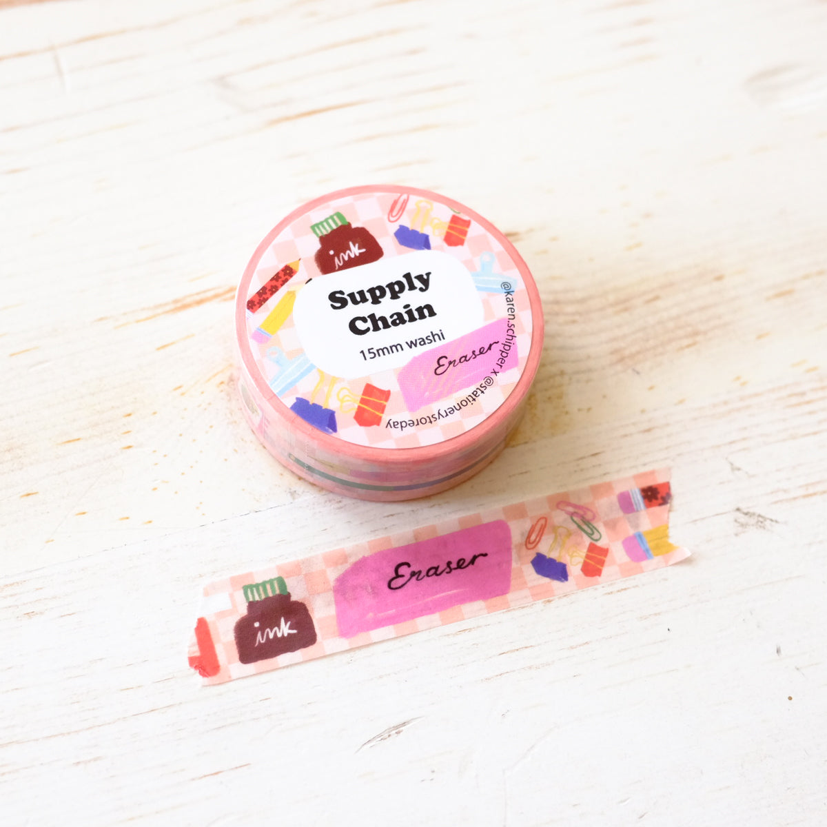 Supply Chain Regular Washi Tape