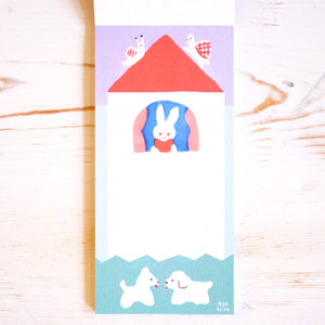 Tada Reiko Washi Memo Pad Memo Pad Hyogensha Me and My Dog 