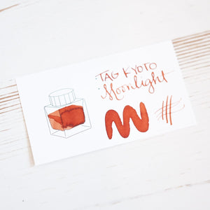 Kyo-Iro Ink Bottle: Moonlight of Higashiyama Kyoto Ink TAG Kyoto 