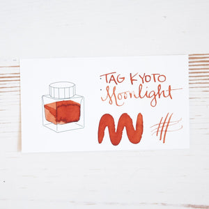 Kyo-Iro Ink Bottle: Moonlight of Higashiyama Kyoto Ink TAG Kyoto 