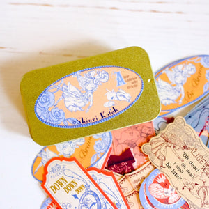 Shinzi Katoh Tin of Flake Stickers Sticker Papillon Press 