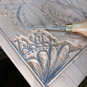 Tulip Hand-Painted Print - Sunset Art Print Papillon Press 