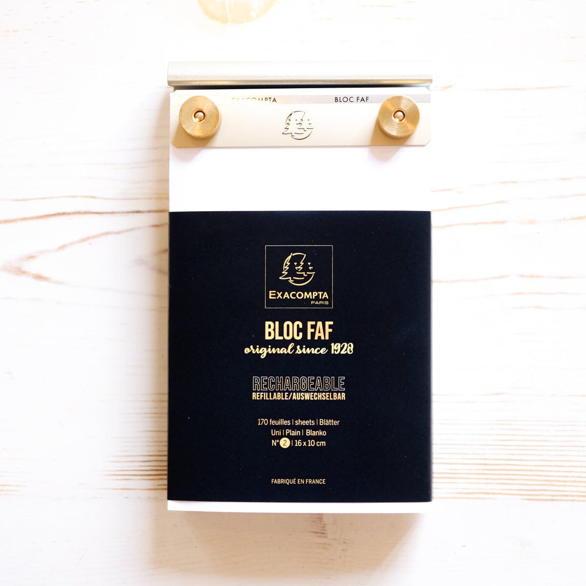 FAF Brass Desk Pad Desk Pad Exacompta 