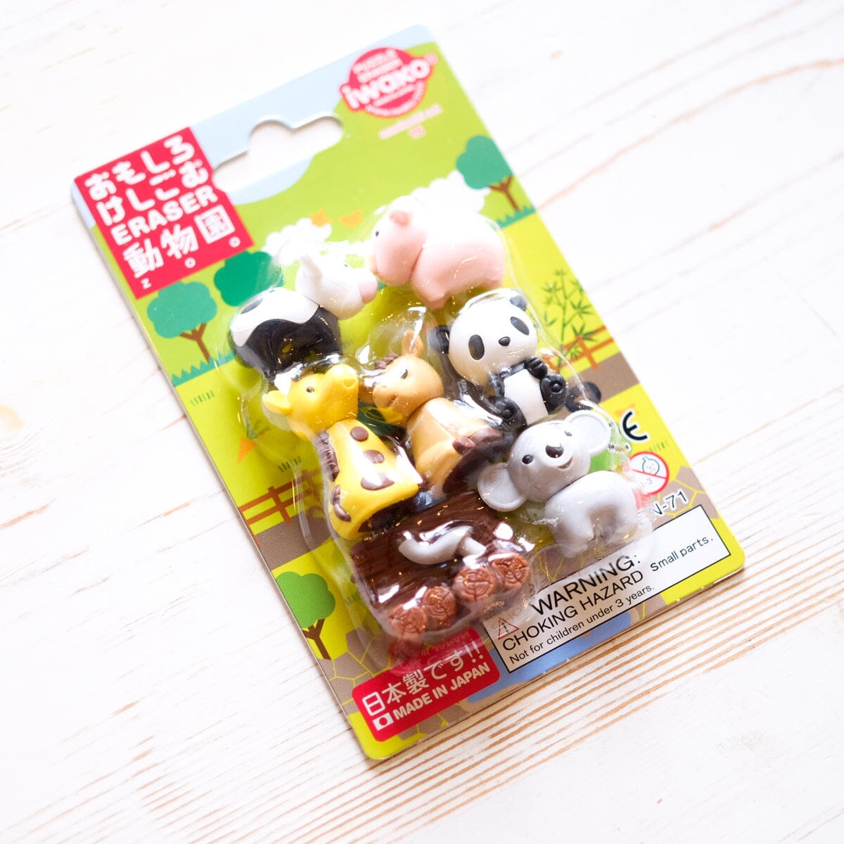 Iwako Eraser Set Eraser Iwako Zoo 