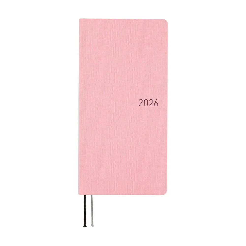 Hobonichi Techo 2026 Weeks: Strawberry Milk Planner Hobonichi 