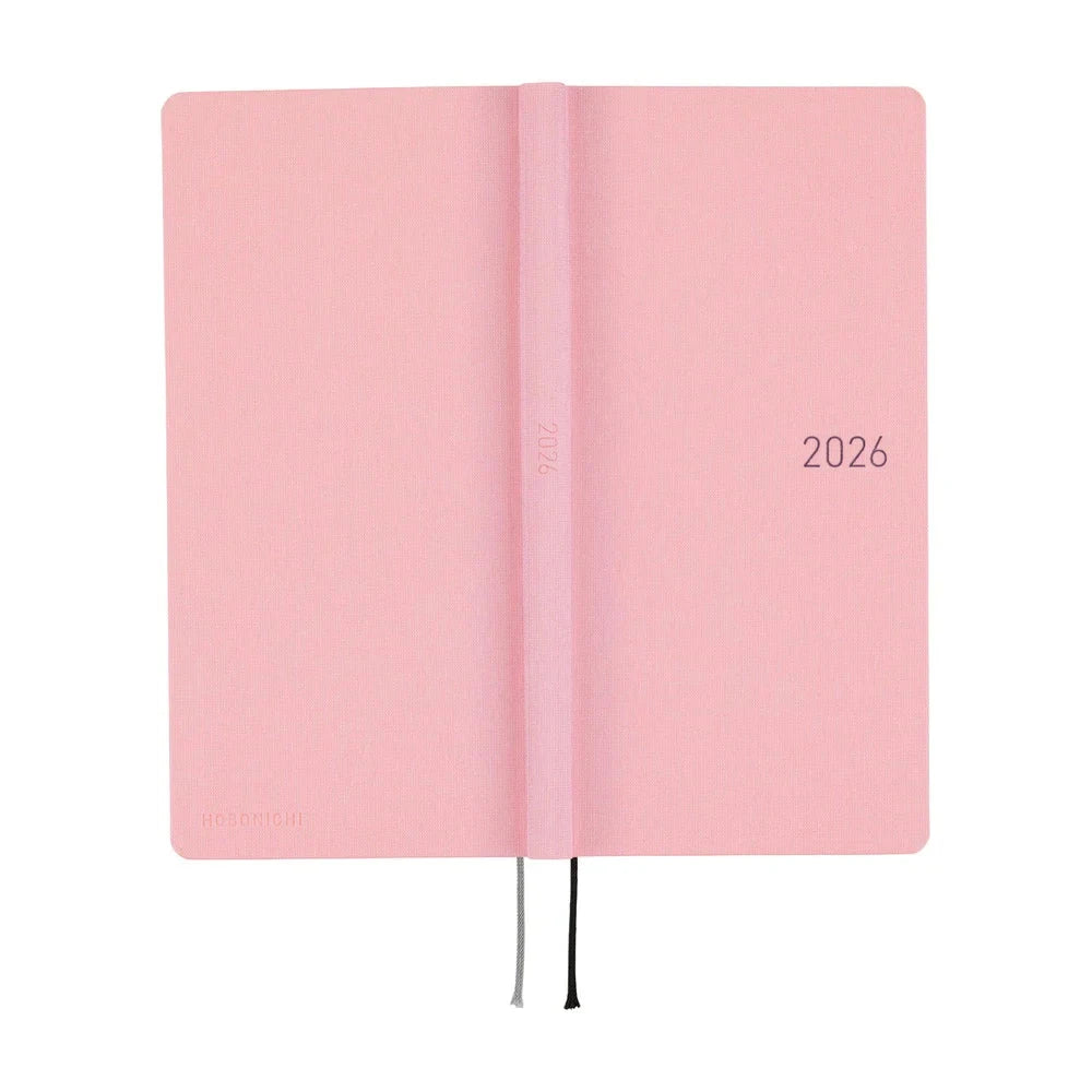 Hobonichi Techo 2026 Weeks: Strawberry Milk Planner Hobonichi 