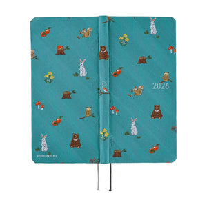 Hobonichi Techo 2026 Weeks: Bow & Tie: In the Forest Planner Hobonichi 