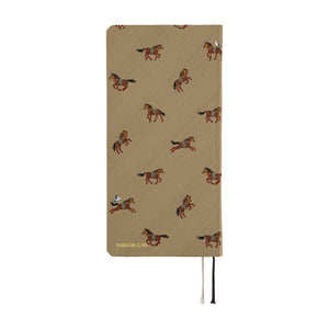 Hobonichi Techo 2026 Weeks: Bow & Tie: Galloping Horses Planner Hobonichi 