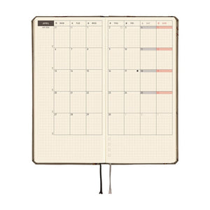 Hobonichi Techo 2026 Weeks: Bow & Tie: Galloping Horses Planner Hobonichi 