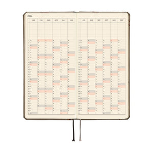Hobonichi Techo 2026 Weeks: Bow & Tie: Galloping Horses Planner Hobonichi 