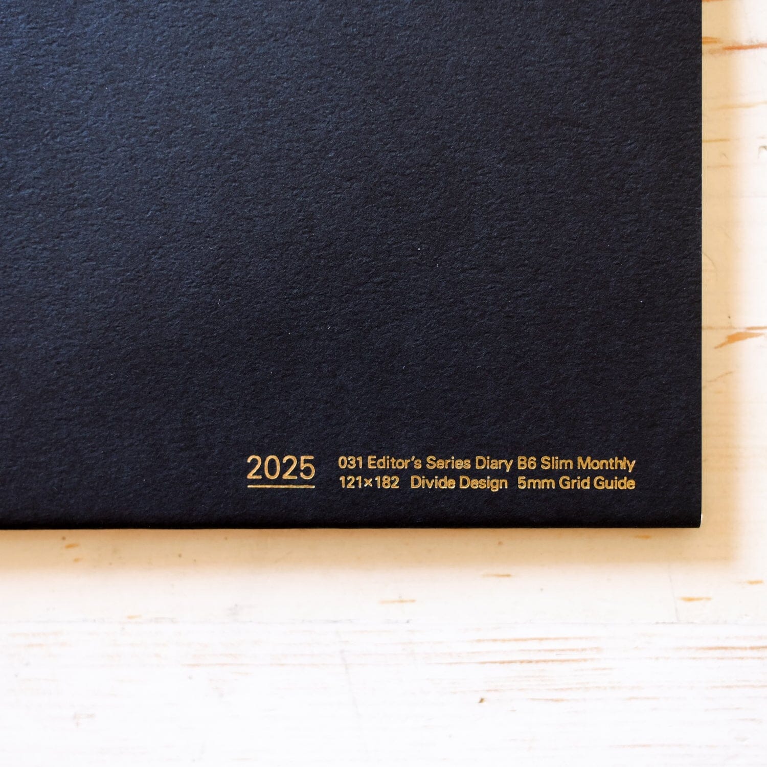 Stalogy Diary - B6 Slim - Monthly 2025 - Black Planner Stalogy 