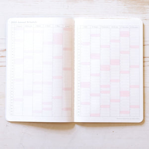 Stalogy Diary - B6 Slim - Monthly 2025 - Black Planner Stalogy 