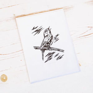 House Wren Woodcut Print