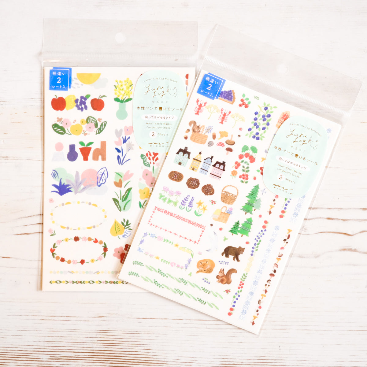 Yuru Log Sticker Sheet