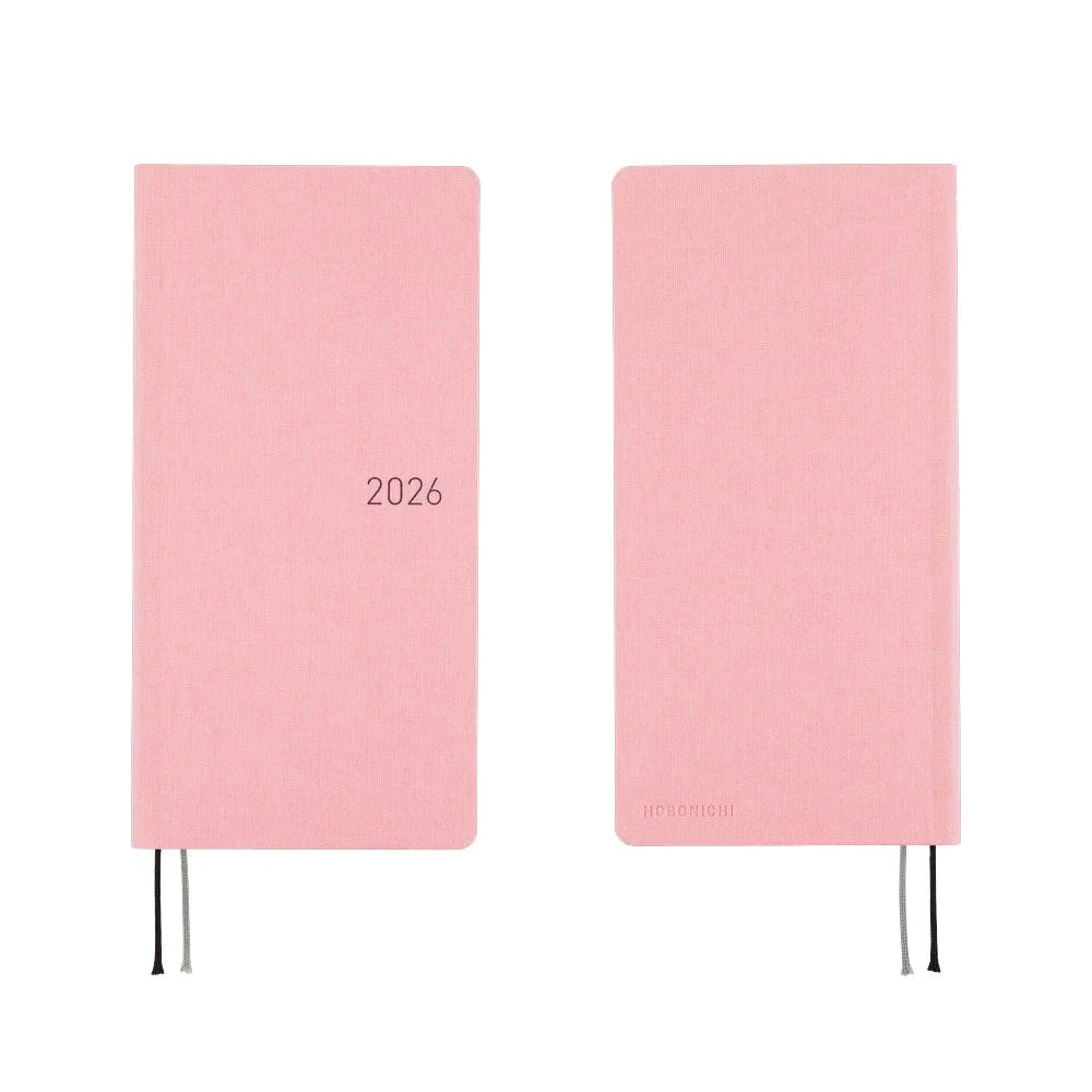 Hobonichi Techo 2026 Weeks: Strawberry Milk Planner Hobonichi 